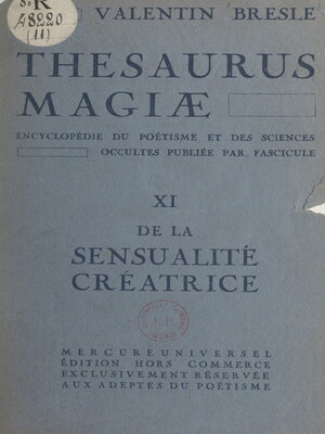 cover image of Thesaurus magiæ (11)